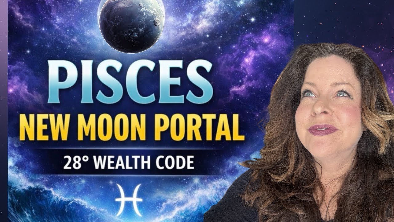 🍀Lucky NEW MOON 🌑 in Pisces at 28° — Astrology Wealth Portal! March 18 ...