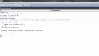 Visual Basic 2010 - Mehrwertsteuer ausrechnen