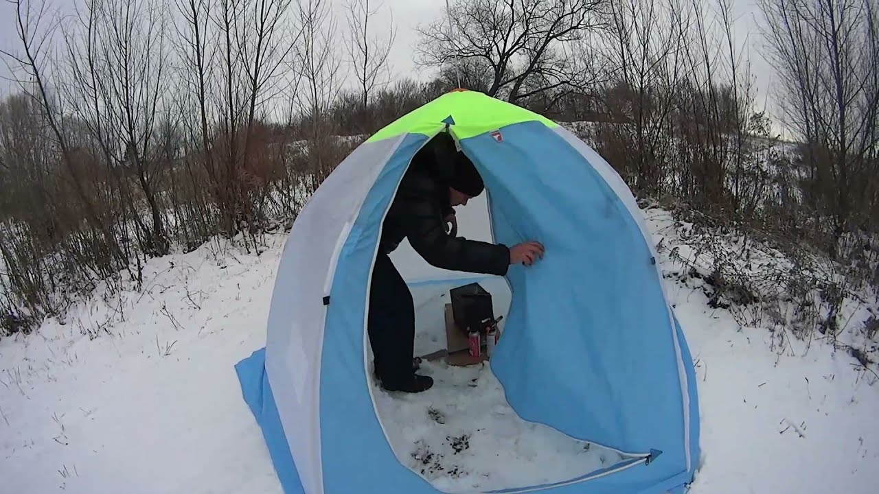 Зимняя палатка обогрев