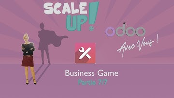 Jeu du Business Game Odoo : Scale Up  (Odoo V16) - épisode 7/7 : Odoo Studio