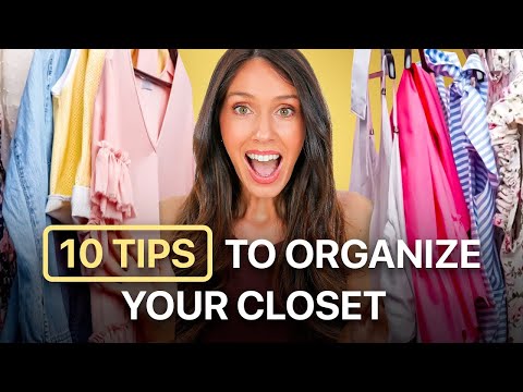 Video: Organize Your Walk-in Closet Efficiently: Tips And Tricks