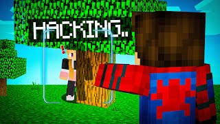 Using HACKS To Cheat In Minecraft Hide and Seek!