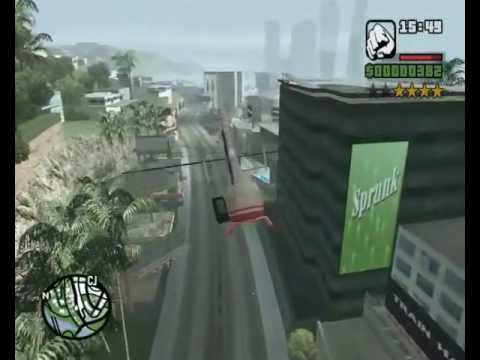 How to get all the Heat Seeking Rocket Launchers at the very beginning of the game - GTA San Andreas