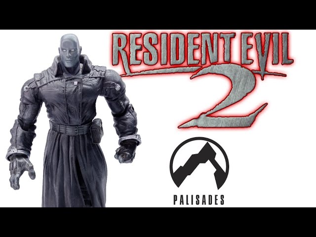 Palisades Resident Evil Series 2 Mr. X Figure Loose w Hands + Base