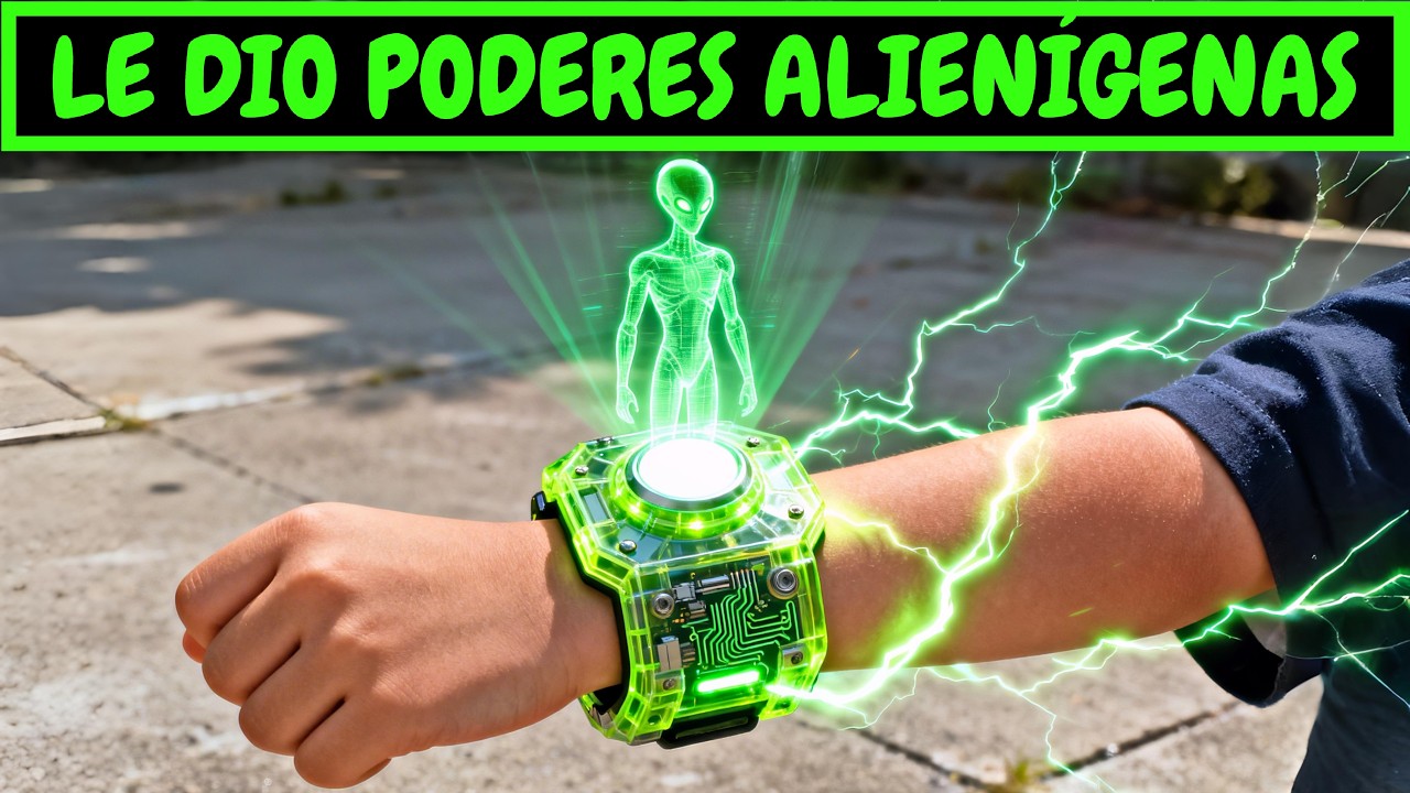 Un Chico Débil Encuentra un Reloj Alienígena y Se Convierte en un Superhéroe