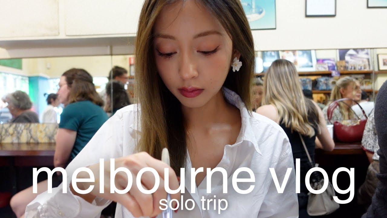 【Melbourne Vlog】🇦🇺 3-Day SOLO TRIP ~ exploring & eating alone 🍝🍧