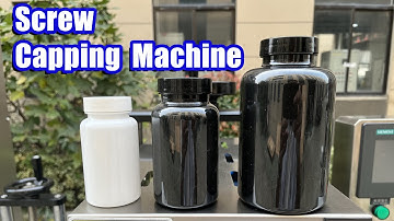 Screw Capping Machine丨Automatic Jar Capping Machine (Linear Type)