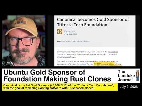 Ubuntu Sponsors Rust Clone Foundation