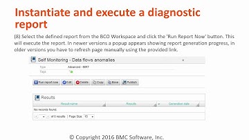 Diagnostic Reports | TrueSight Capacity Optimization