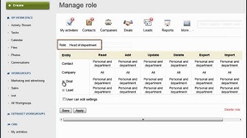 Social Intranet - Quản lý vai trò trong Bitrix24