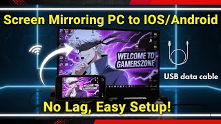 How to Mirror PC Screen to iPhone/Android | No Lag, Free & Easy! screenshot 3