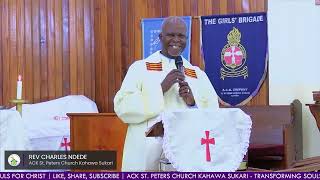 Rev Charles Ndede Youth Sermon - 19th January 2025 | ACK St. Peters Church Kahawa Sukari