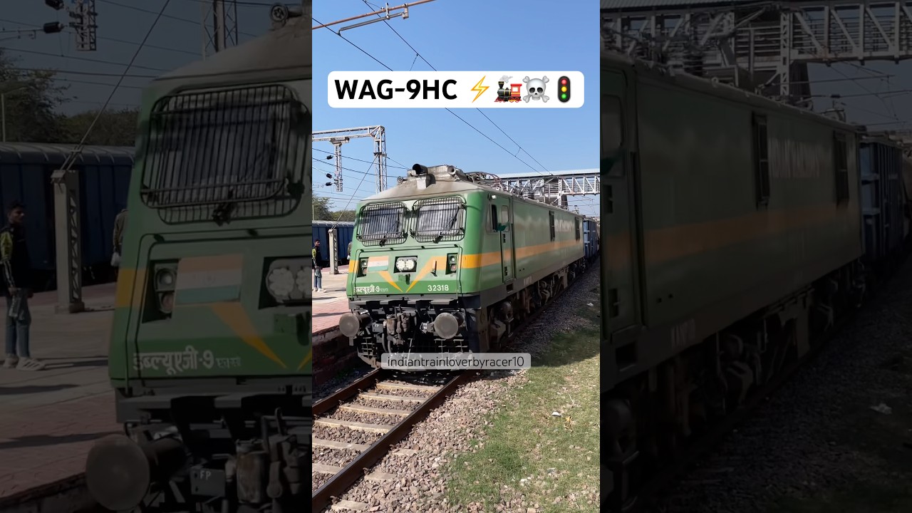 WAG-9HC ⚡️🚂🎧 Longest Run Honking Freight Train 