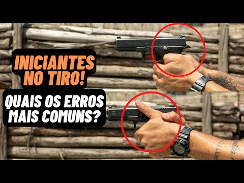 Iniciantes no tiro! Quais os erros mais comuns?