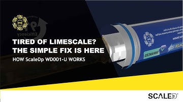 Stop Limescale in Your Home For Good? | How ScaleDp WD001-U Works This Easy