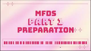MFDS part1 preparation : hematology part2