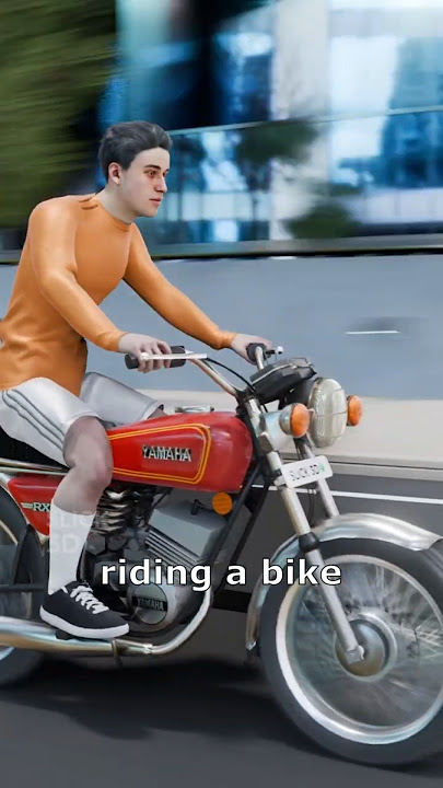 This Is How Most Bike Accidents Happen😨💥#bike  #3danimation #motorcycle #rx100 #slick3d #shortfeed