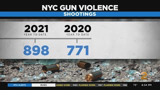 Mayoral Hopefuls Adams, Sliwa Offer Plans To Combat NYC Gun Violence
