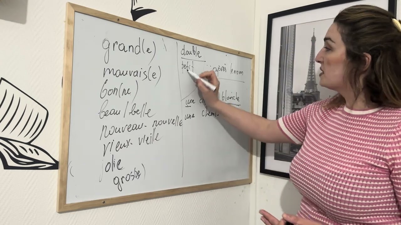 Fransızcada sıfatların yeri.!