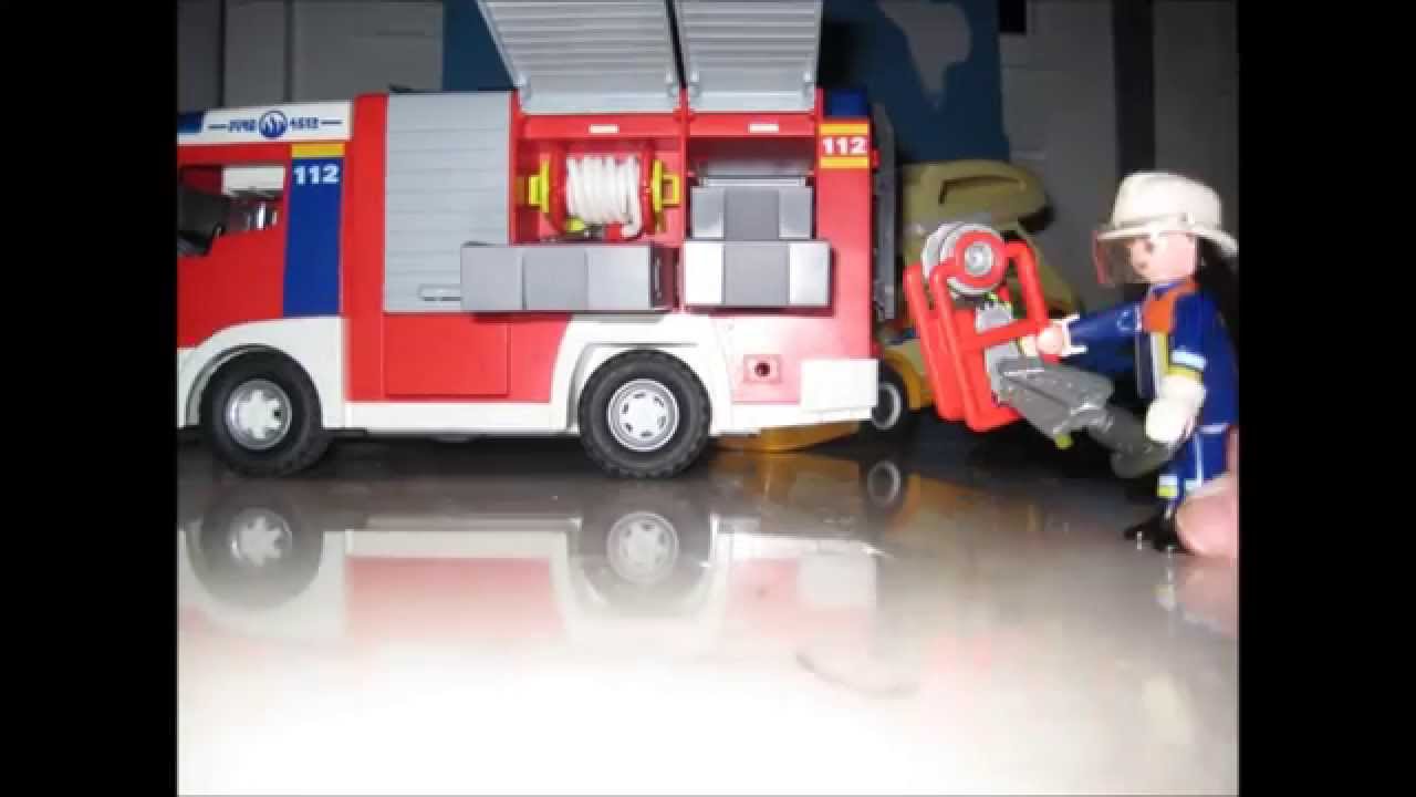 Playmobil auto ongeluk, playmobil car accident. YouTube