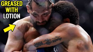 Jorge Masvidal PROOF Of Using Lotion To Get Greased Against Gilbert Burns ? - Doctor Explains