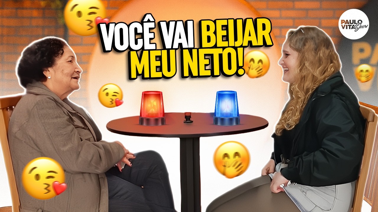 Se for FEIA, a AVÓ aperta o BOTÃO e TROCA A GAROTA