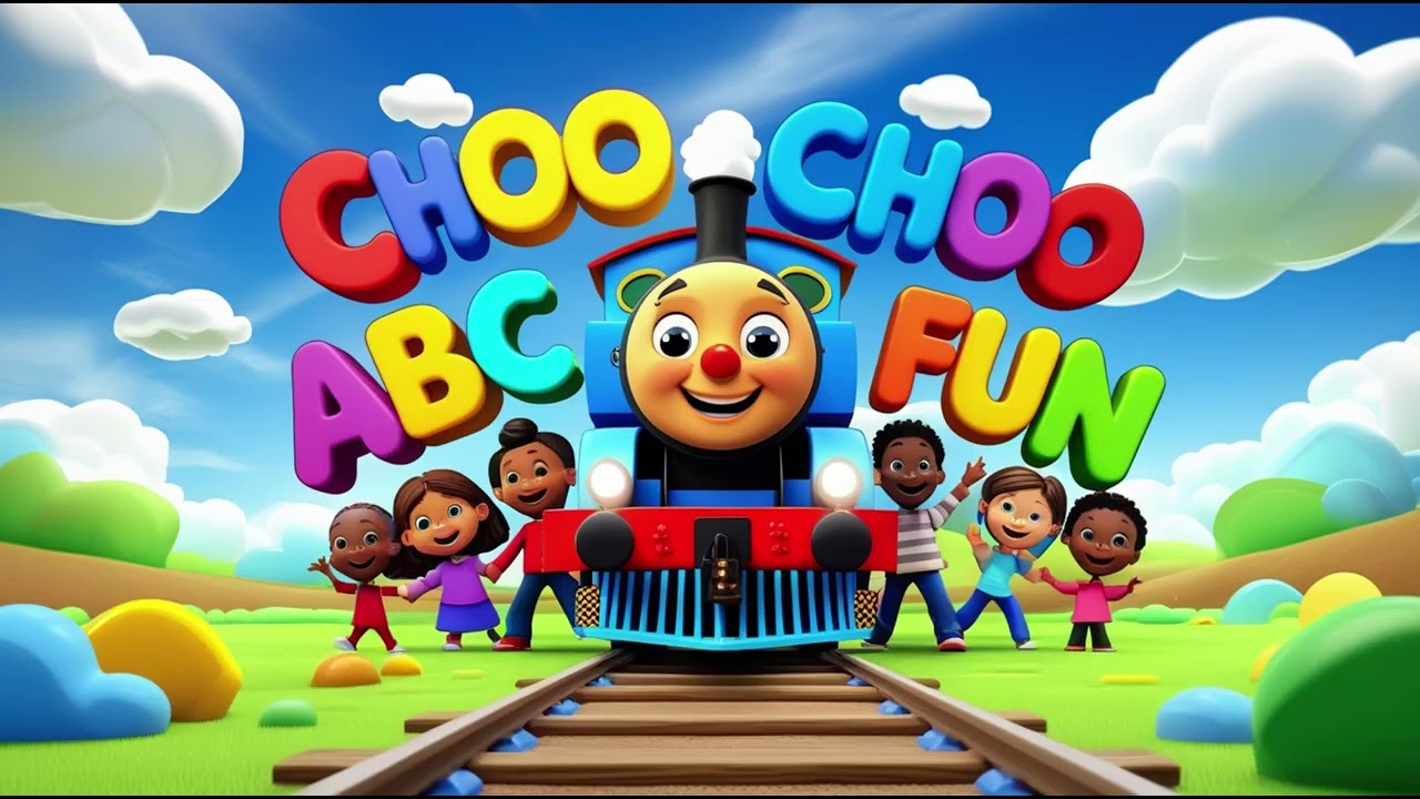 Choo Choo ABC Fun! 🚂🔤 | ABC Learning Nursery Rhymes & Kids Songs
