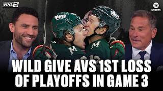 The Minnesota Wild Are FIRED UP After a Big Game 3 Win Over Avs 🔥