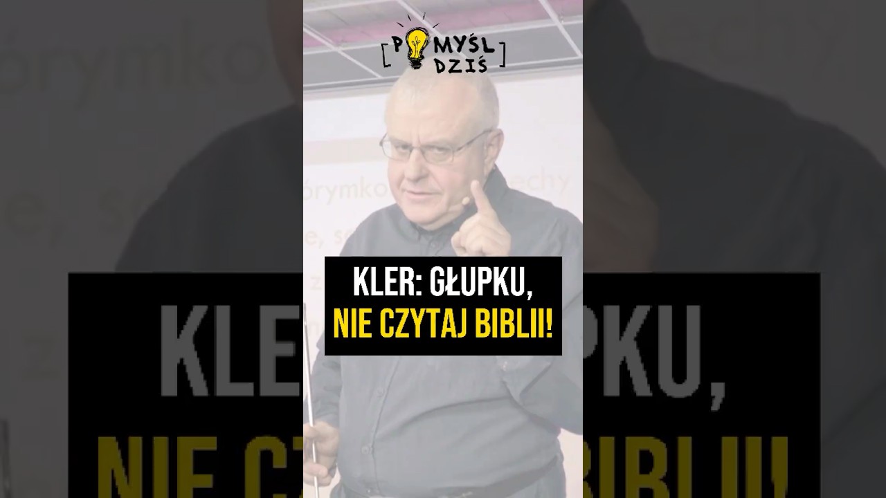 🟢 Kler: Głupku, nie czytaj Biblii! #PomyślDziś #2085 episode artwork