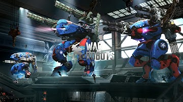 War Robots Test Server 2.9.3 || New Medium And Heavy Weapon, Heavy Robot,Etc. || War Robots 2017