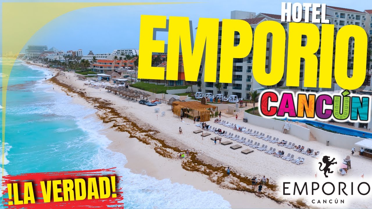 🔥 HOTEL EMPORIO CANCÚN 4K 💸 ¿VALE PENA POR BARATO? 😳 TODO INCLUIDO 🏨 ZONA HOTELERA 📍 GUÍA + TIPS 🔥