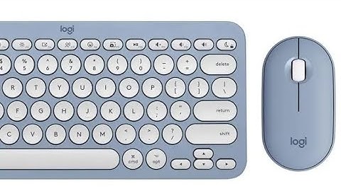 Logitech Pebble 2 wireless keyboard and mouse built with 49% recycled plastic launched
