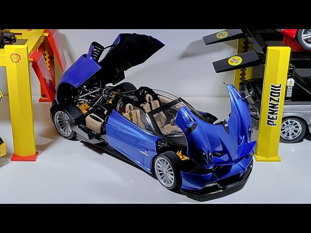 1:18 Part 1of2 - Pagani Huayra Roadster by AUTOart - YouTube
