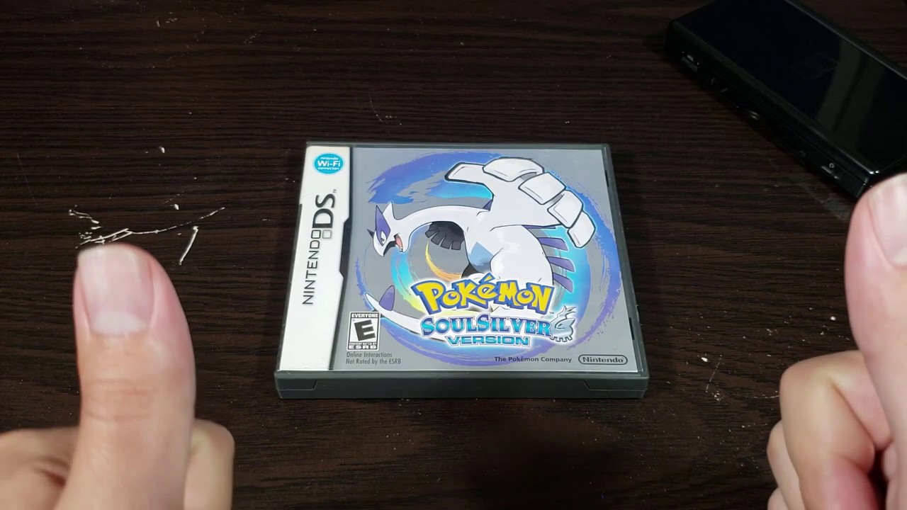 Testing a Cleaning Pokemon Soul Silver for Nintendo DS YouTube