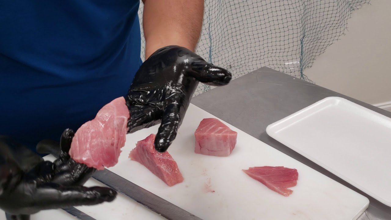 fresh bluefin tuna you can find with kosher fish market fl YouTube
