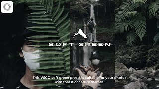 VSCO Tutorial | Cara Edit Foto Tone Soft Green | Aesthetic Filter screenshot 4