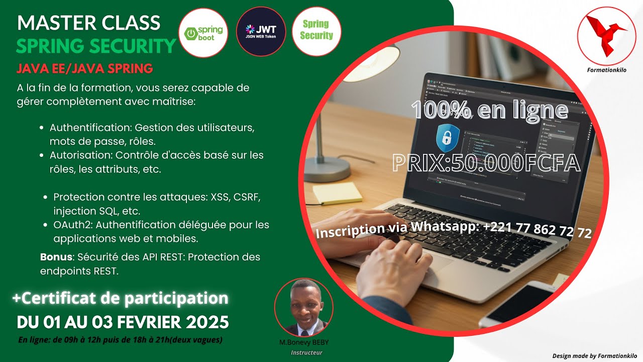 #MasterClass2025 #spring #security #Java/EE/Spring /Springboot - YouTube