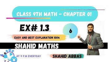 Math 9th chapter 01 - Exercise 1.3 question (8) symmetric and skew symmetric matrix|| Shahid Maths