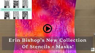 New Today From Erin Bishop: Her First Collection Of Stencils!