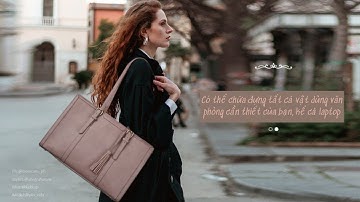 Túi xách size đại cho nàng công sở hoặc nữ doanh nhân Ecosusi