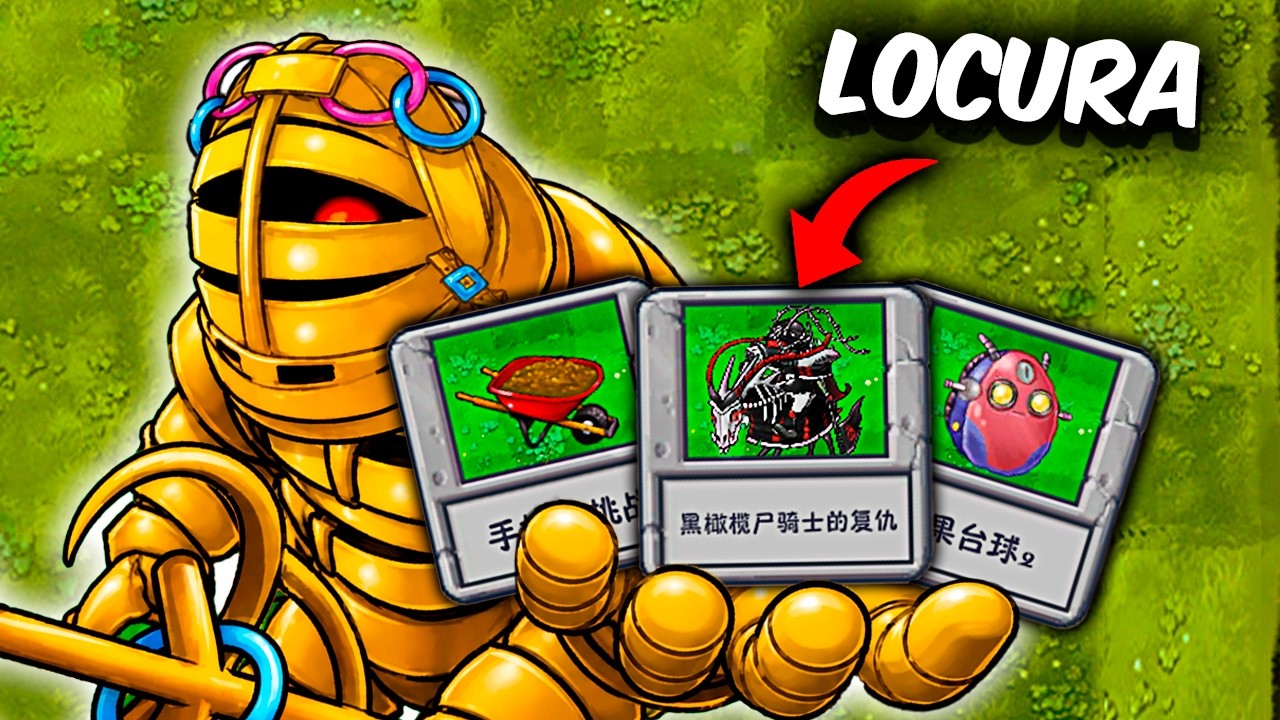 PROBÉ los MINIJUEGOS MÁS EXTRAÑOS del PvZ CHINO FUSIÓN 😱