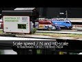 Scale speed / European N and H0-scale - VLOG56