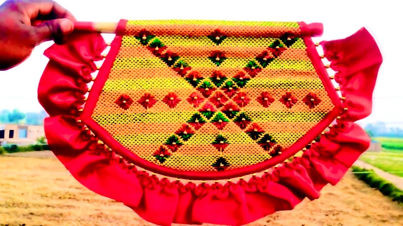 HOW TO MAKE HANDMADE FANE | WITH PLASTIC BAG | Phankha BANANE KA TARIQA | EASY METHOD K SATH फैन