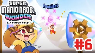 【#6】10コインのためなら奈落にも落ちるマリオ【スーパーマリオブラザーズ ワンダー】
