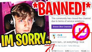 CLIX *BANNED* PERMANENTLY from Twitch just MINUTES after WINNING FNCS! (RIP)