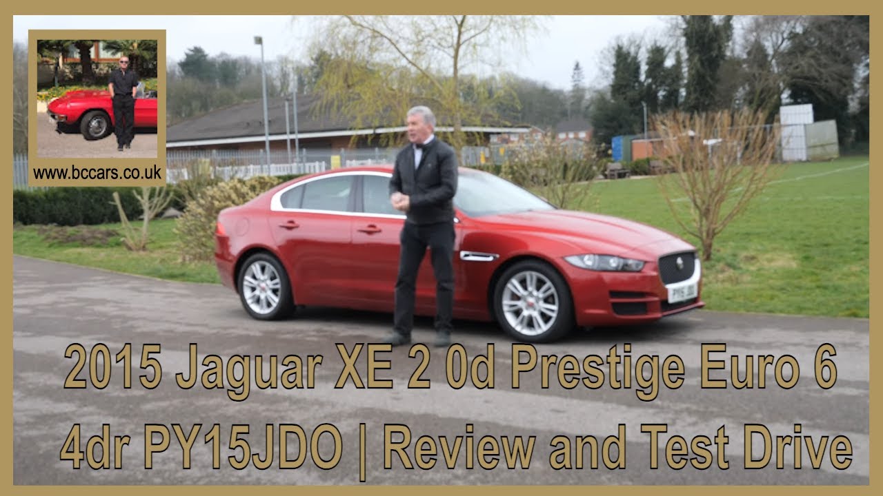 2015 Jaguar XE 2 0d Prestige Euro 6 4dr PY15JDO | Review and Test Drive