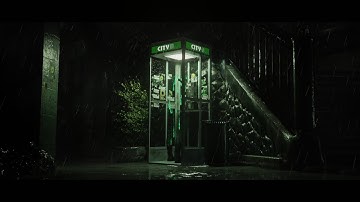 The Matrix Telephone Booth Animation | Blender EEVEE