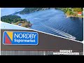 Shopping trip / view of the Sweden - Norway border, Nordby shoppingcenter, Oslo , Norway ,FPV