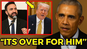 “Most People Have No Idea What Trump Recently Did To Mandani” – Obama