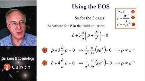 Lecture-2 Galaxies and Cosmology - Solving Friedmann Equation and the Equation of State